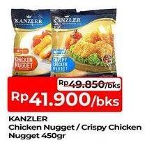 Promo Harga Kanzler Chicken Nugget Original, Crispy 450 gr - TIP TOP