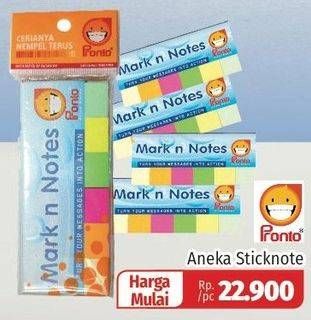 Promo Harga PRONTO Sticknote All Variants  - Lotte Grosir