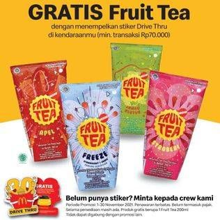 Promo Harga SOSRO Fruit Tea All Variants 200 ml - McD