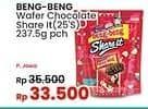 Promo Harga Beng-beng Share It per 25 pcs 9 gr - Indomaret