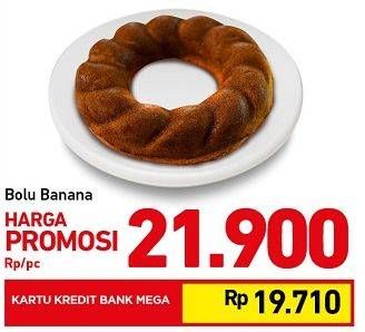 Promo Harga Bolu Banana  - Carrefour