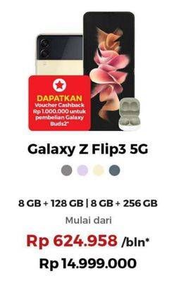 Promo Harga SAMSUNG Galaxy Z Flip3 5G  - Erafone