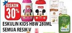 Promo Harga ESKULIN Kids Hair & Body Wash 280 ml - Hypermart