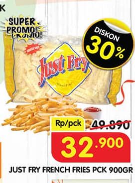 Promo Harga Just Fry French Fries 900 gr - Superindo