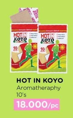 Promo Harga Hot In Koyo Aromatherapy 10 pcs - Watsons