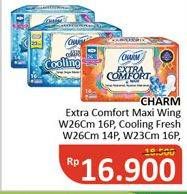 Promo Harga CHARM Extra Comfort Maxi/Cooling Fresh  - Alfamidi