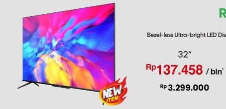 Promo Harga REALME Smart TV LED 32 Inch  - Erafone