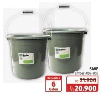 Promo Harga SAVE L Ember  - Lotte Grosir