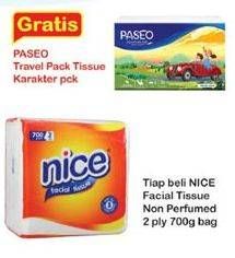 Promo Harga NICE Facial Tissue Non Perfumed 700 gr - Indomaret