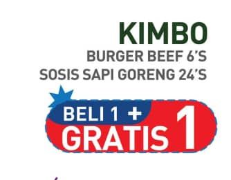Promo Harga Kimbo Burger Sapi Istimewa 6 pcs - Hypermart