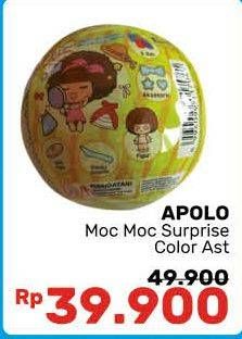 Promo Harga APOLO Moc Moc Suprise Color Egg  - Alfamidi
