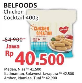 Promo Harga Belfoods Chicken Sausages Kecuali Cocktail 400 gr - Alfamidi