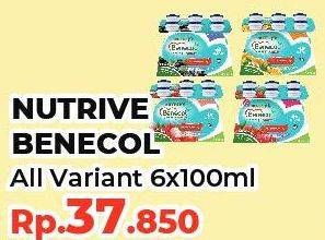 Promo Harga NUTRIVE BENECOL Smoothies All Variants 100 ml - Yogya