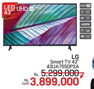 Promo Harga LG 43UA7550PSA  - LotteMart