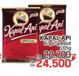 Promo Harga Kapal Api Kopi Bubuk Special 165 gr - LotteMart