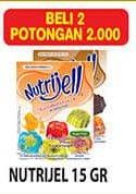 Promo Harga NUTRIJELL Jelly Powder 15 gr - Hypermart