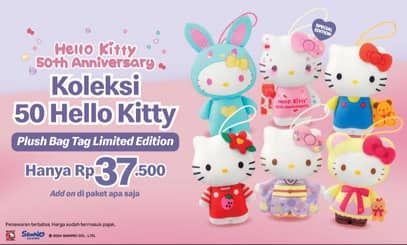 Promo Harga Koleksi 50 Hello Kitty  - McD
