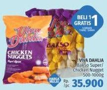 Promo Harga VIVA DAHLIA Bakso Super / Chicken Nugget  - LotteMart