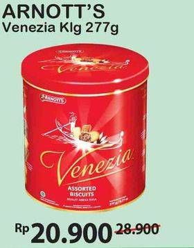 Promo Harga VENEZIA Assorted Biscuits 277 gr - Alfamart