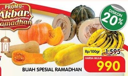 Promo Harga Buah Spesial Ramadhan  - Superindo