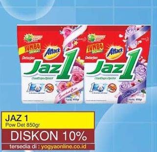 Promo Harga ATTACK Jaz1 Detergent Powder 850 gr - Yogya
