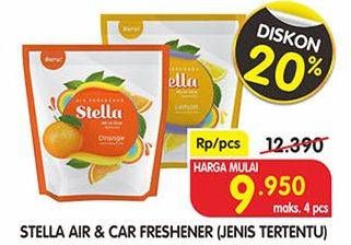 Promo Harga STELLA Car Freshener  - Superindo