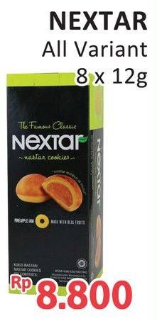 Promo Harga Nabati Nextar Cookies All Variants per 8 pcs 13 gr - Alfamidi