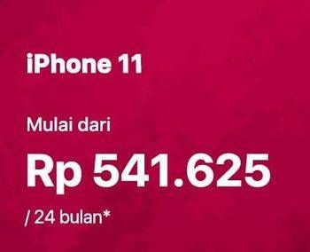 Promo Harga APPLE iPhone 11 | Liquid Retina HD LCD 6.1 inci - Kamera 12MP  - iBox