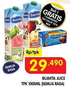 Promo Harga BUAVITA Fresh Juice All Variants 1000 ml - Superindo