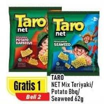 Promo Harga Taro Net Mix Teriyaki Barbeque, Potato BBQ, Seaweed 65 gr - Alfamart
