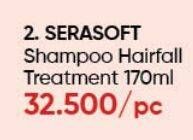 Promo Harga SERASOFT Shampoo Hairfall Treatment 170 ml - Guardian