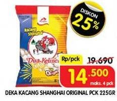 Promo Harga Dua Kelinci Kacang Shanghai Original 225 gr - Superindo