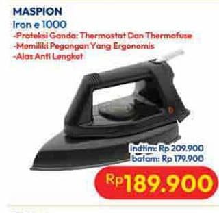 Promo Harga Maspion E1000  - Hypermart