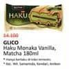 Promo Harga Glico Haku Matcha, Vanilla Monaka 180 ml - Alfamidi