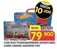 Promo Harga Hot Wheels Carry Case/Thomas & Friend Adventures/James DMW30  - Superindo