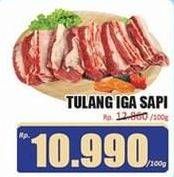 Promo Harga Iga Sapi per 100 gr - Hari Hari