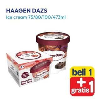 Promo Harga Haagen Dazs Ice Cream 100 ml - Hypermart