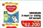 Promo Harga VIDORAN Xmart 3+ All Variants 1000 gr - Alfamidi