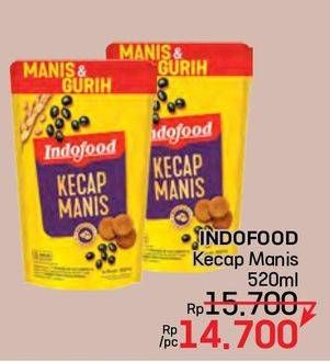 Promo Harga Indofood Kecap Manis 520 ml - LotteMart