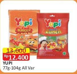 Promo Harga YUPI Candy All Variants 80 gr - Alfamart