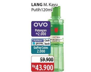 Promo Harga Cap Lang Minyak Kayu Putih 120 ml - Alfamidi