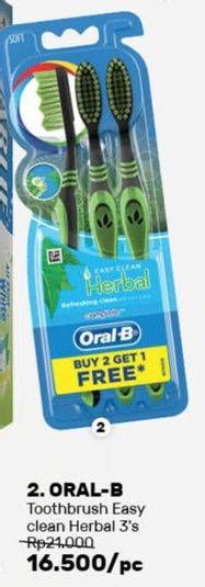Promo Harga ORAL B Toothbrush Kids Stages 4 3 pcs - Guardian