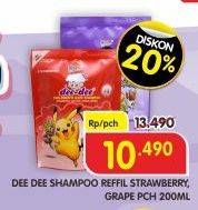 Promo Harga Dee Dee Children Shampoo Strawberry, Grape 200 ml - Superindo
