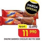 Promo Harga OVALTINE Chocolate Malt Cookies 130 gr - Superindo