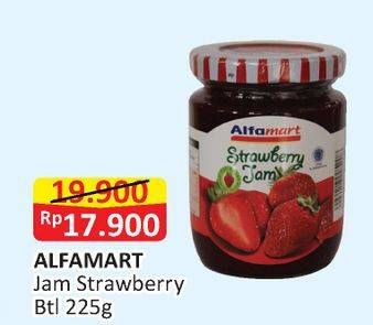 Promo Harga ALFAMART Selai Strawberry 225 gr - Alfamart