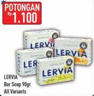 Promo Harga LERVIA Bar Soap All Variants 90 gr - Hypermart