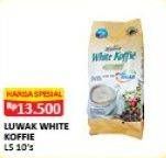 Promo Harga Luwak White Koffie 10 pcs - Alfamart