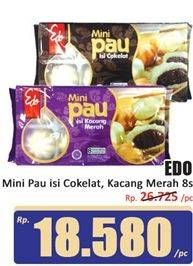 Promo Harga EDO Mini Pau Cokelat, Isi Kacang Merah 200 gr - Hari Hari