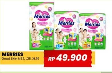 Promo Harga Merries Pants Good Skin M32, L28, XL26 26 pcs - Yogya