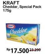 Promo Harga KRAFT Cheese Cheddar 175 gr - Alfamart